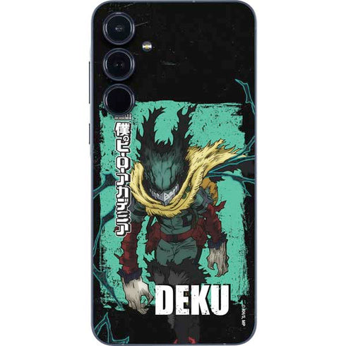 My Hero Academia Dark Deku Season 6 Galaxy A36 5G Skin